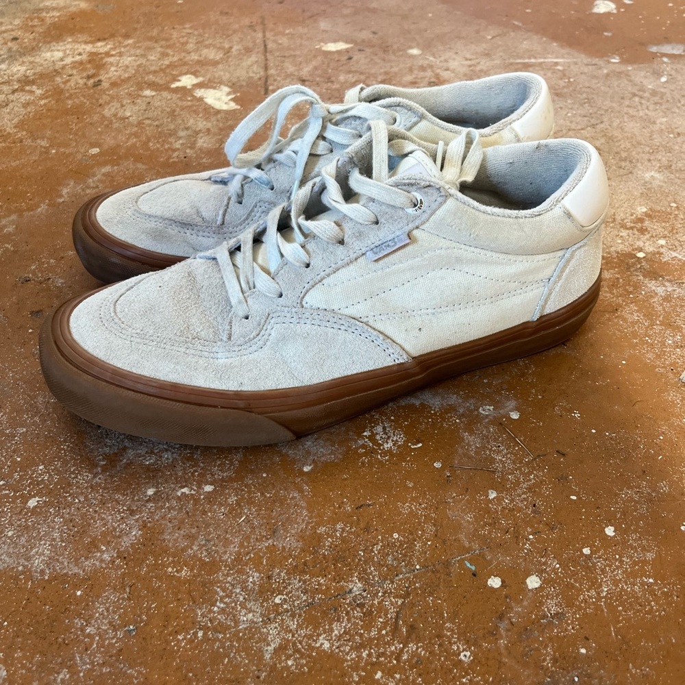 Vans Rowan skateboard skate shoe pro 10.5 white gum